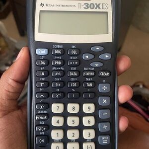 Texas Instruments TI-30X IIS Scientific Calculator - Navy and Cream